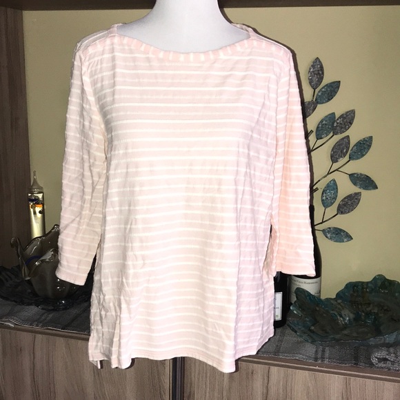 croft & barrow Tops - 💕 5 for $25 💕 Croft & Barrow Pink/White 1288